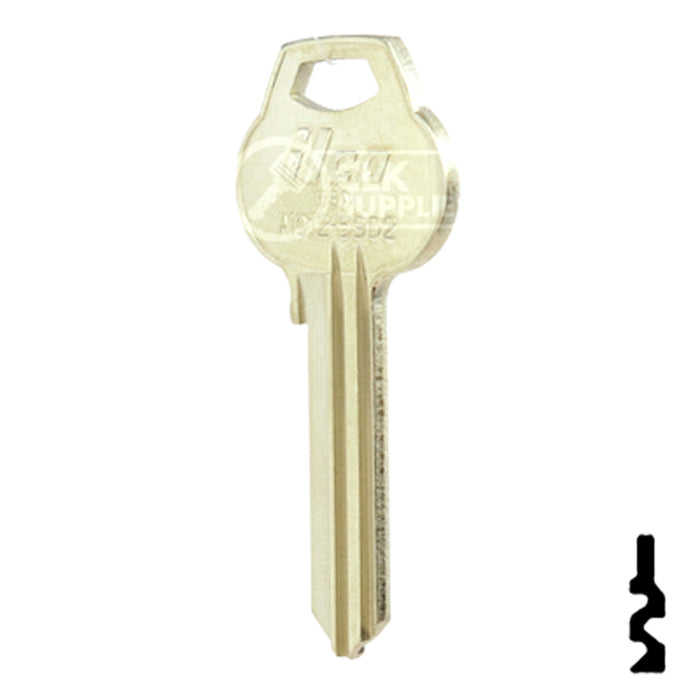 Uncut Key Blank | Corbin Russwin | A1012-59D2 Residential-Commercial Key Ilco