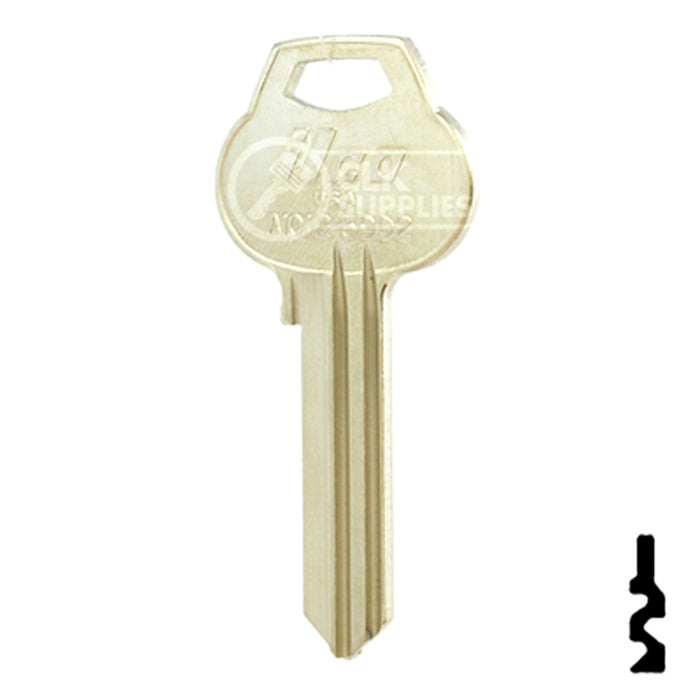 Uncut Key Blank | Corbin Russwin | A1012-59D2 Residential-Commercial Key Ilco