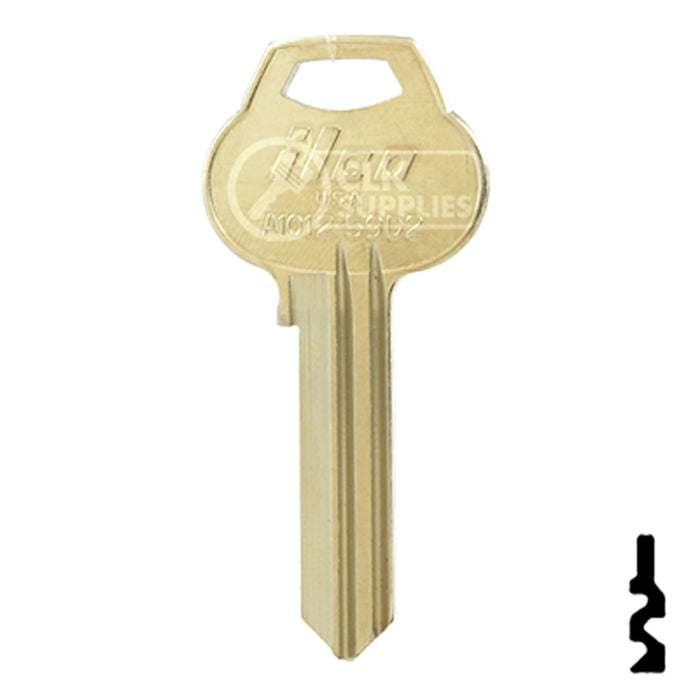 Uncut Key Blank | Corbin Russwin | A1012-59D2 Residential-Commercial Key Ilco