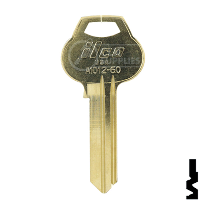 Uncut Key Blank | Corbin Russwin | A1012-60 Residential-Commercial Key Ilco