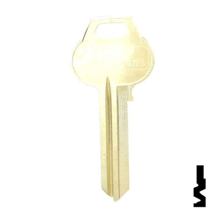 Uncut Key Blank | Corbin Russwin | A1012-60 Residential-Commercial Key Ilco