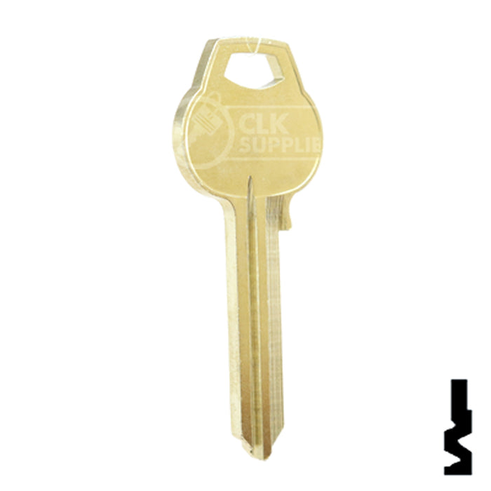 Uncut Key Blank | Corbin Russwin | A1012-60 Residential-Commercial Key Ilco