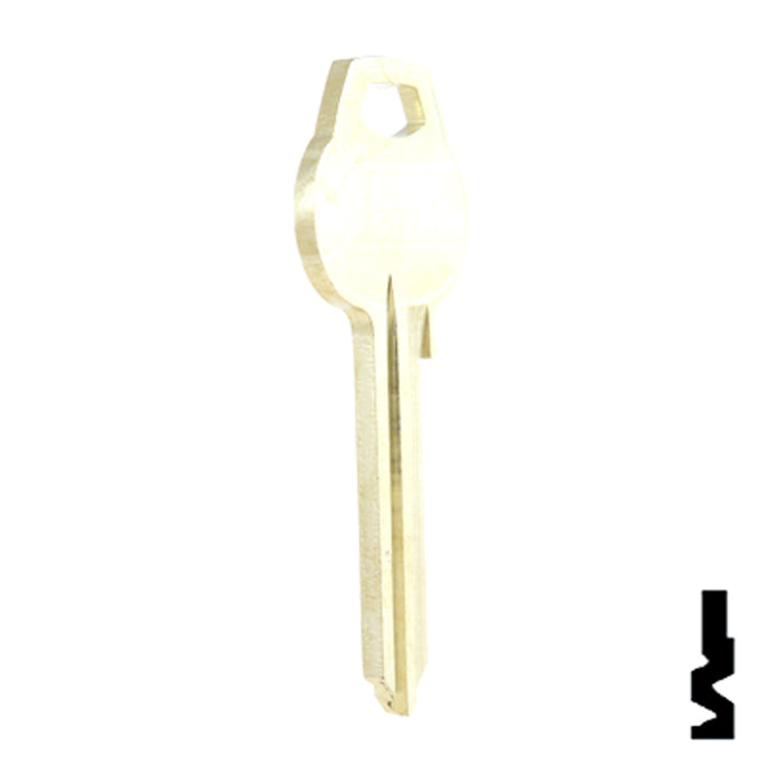 Uncut Key Blank | Corbin Russwin | A1012-60 Residential-Commercial Key Ilco