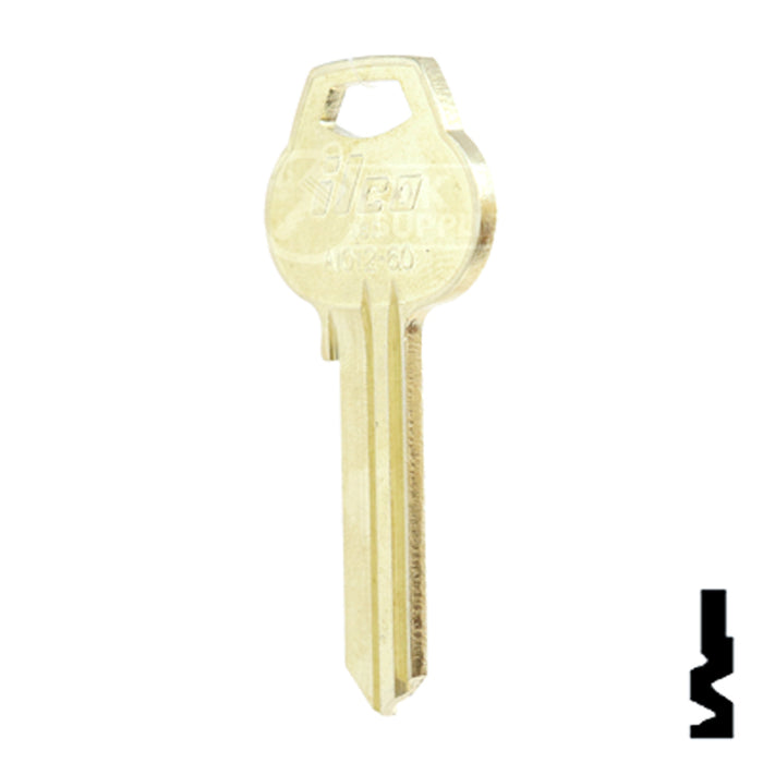 Uncut Key Blank | Corbin Russwin | A1012-60 Residential-Commercial Key Ilco