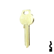 Uncut Key Blank | Corbin Russwin | A1012-D1 Residential-Commercial Key Ilco