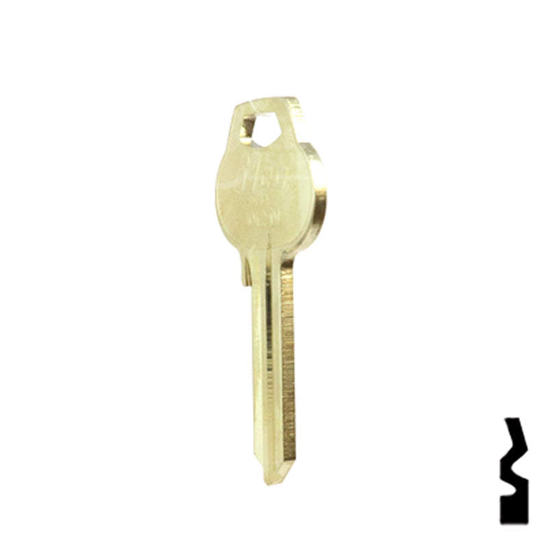 Uncut Key Blank | Corbin Russwin | A1012-D1 Residential-Commercial Key Ilco