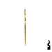 Uncut Key Blank | Corbin Russwin | A1012-D1 Residential-Commercial Key Ilco