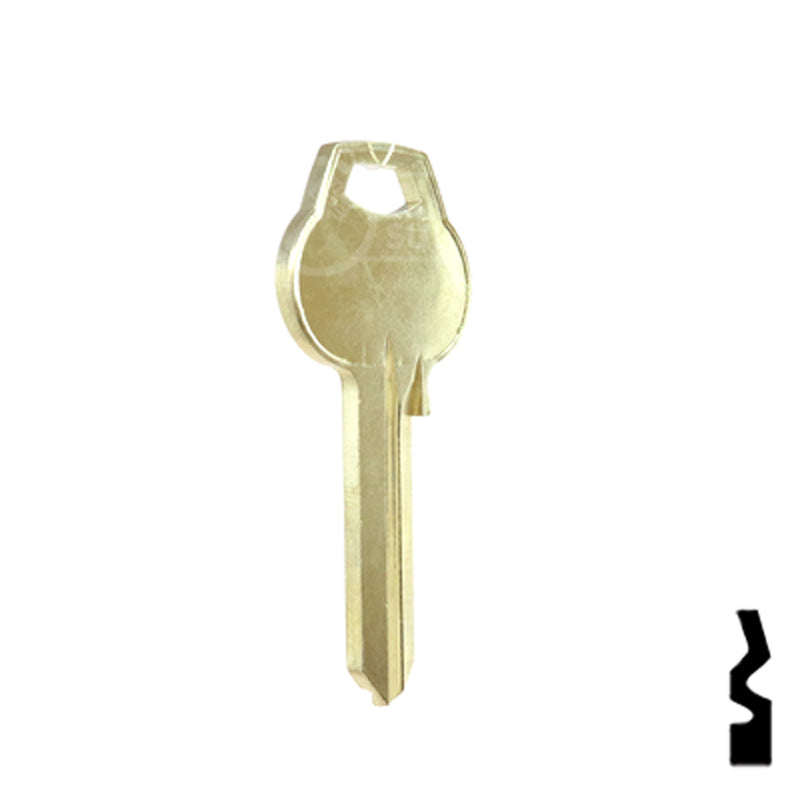 Uncut Key Blank | Corbin Russwin | A1012-D1 Residential-Commercial Key Ilco