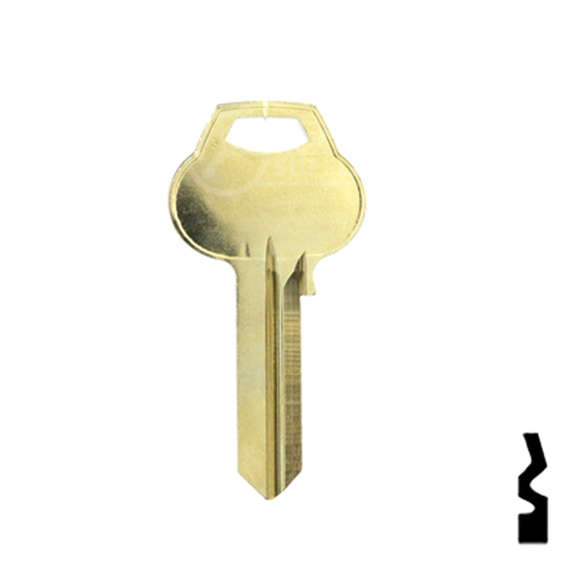 Uncut Key Blank | Corbin Russwin | A1012-D1 Residential-Commercial Key Ilco