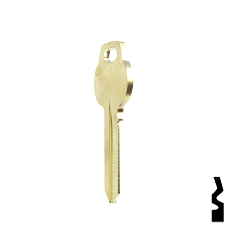 Uncut Key Blank | Corbin Russwin | A1012-D1 Residential-Commercial Key Ilco