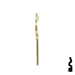 Uncut Key Blank | Corbin Russwin | A1012-D1 Residential-Commercial Key Ilco