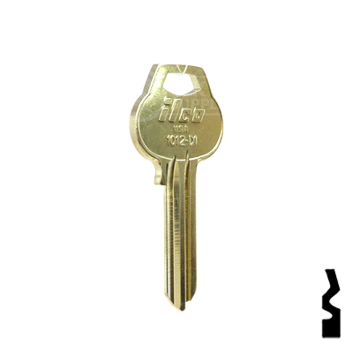 Uncut Key Blank | Corbin Russwin | A1012-D1 Residential-Commercial Key Ilco