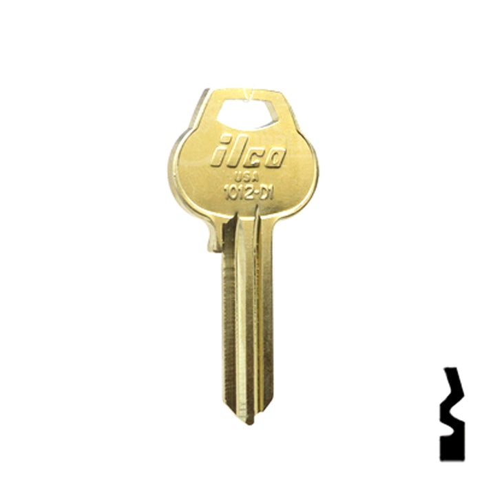 Uncut Key Blank | Corbin Russwin | A1012-D1 Residential-Commercial Key Ilco