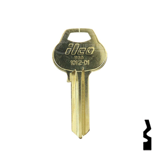 Uncut Key Blank | Corbin Russwin | A1012-D1 Residential-Commercial Key Ilco