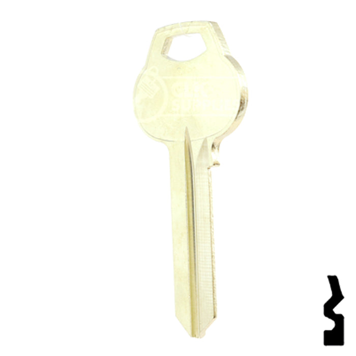 Uncut Key Blank | Corbin Russwin | A1012-D12 Residential-Commercial Key Ilco