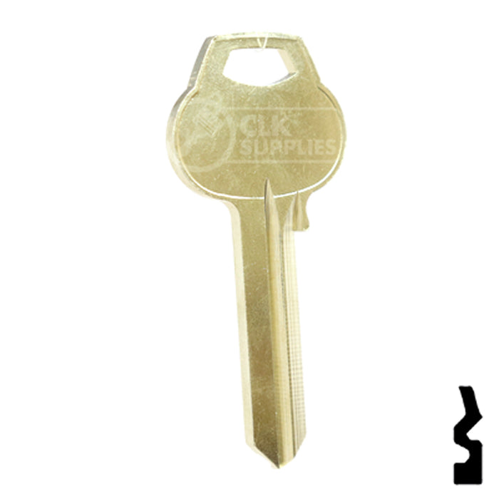 Uncut Key Blank | Corbin Russwin | A1012-D12 Residential-Commercial Key Ilco