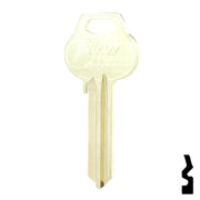 Uncut Key Blank | Corbin Russwin | A1012-D12 Residential-Commercial Key Ilco