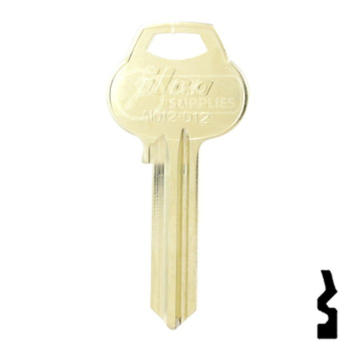 Uncut Key Blank | Corbin Russwin | A1012-D12 Residential-Commercial Key Ilco