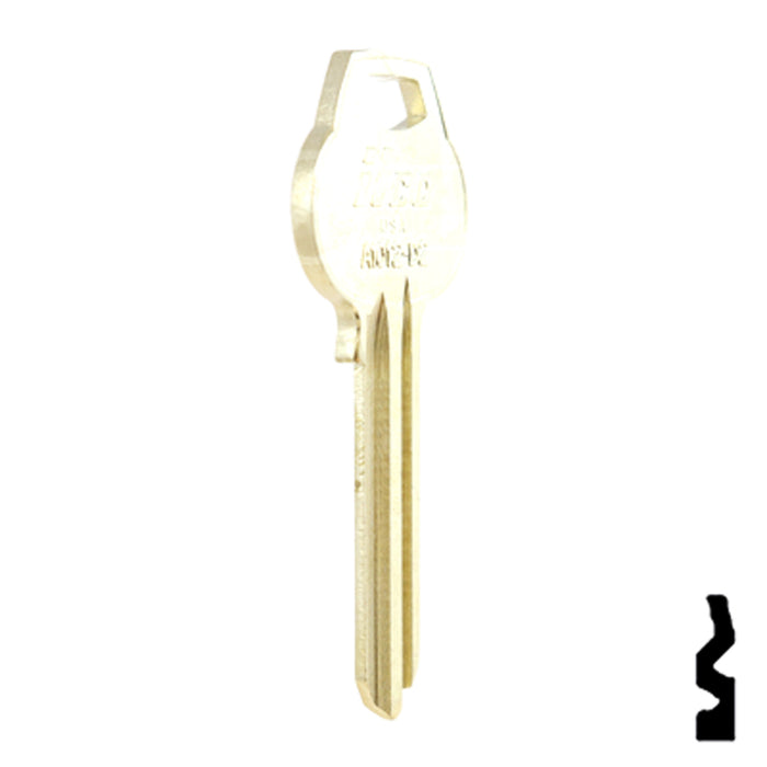 Uncut Key Blank | Corbin Russwin | A1012-D2 Residential-Commercial Key Ilco