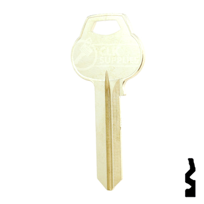 Uncut Key Blank | Corbin Russwin | A1012-D2 Residential-Commercial Key Ilco