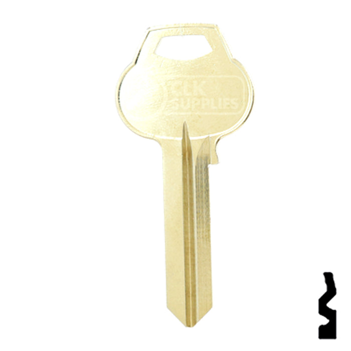 Uncut Key Blank | Corbin Russwin | A1012-D2 Residential-Commercial Key Ilco