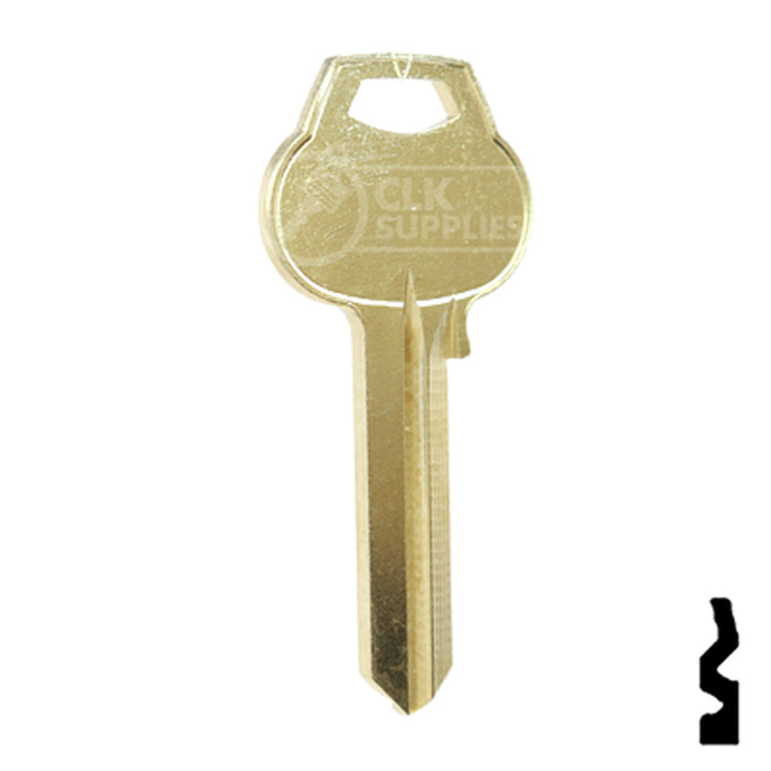 Uncut Key Blank | Corbin Russwin | A1012-D2 Residential-Commercial Key Ilco