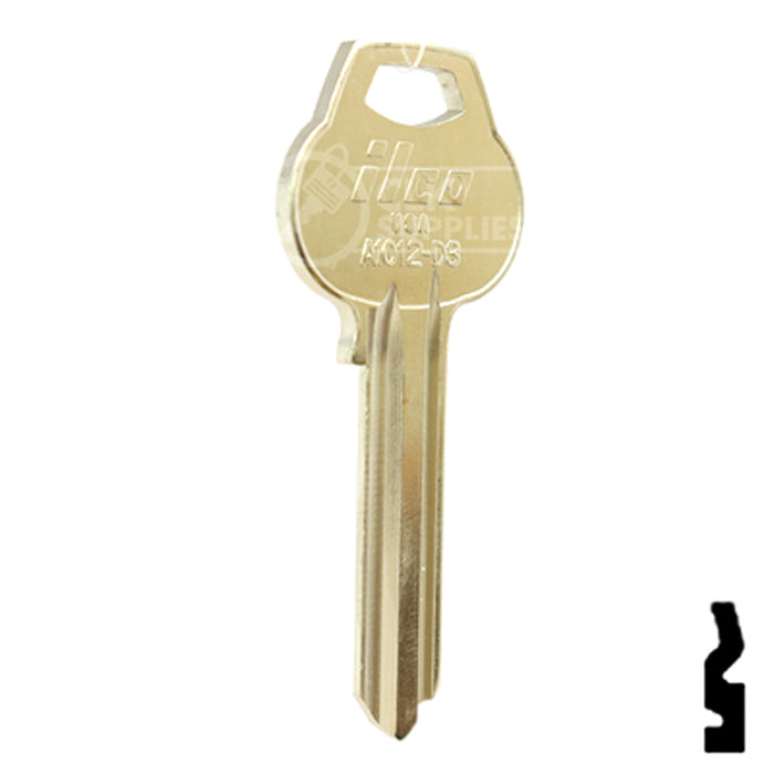 Uncut Key Blank | Corbin Russwin | A1012-D3 Residential-Commercial Key Ilco