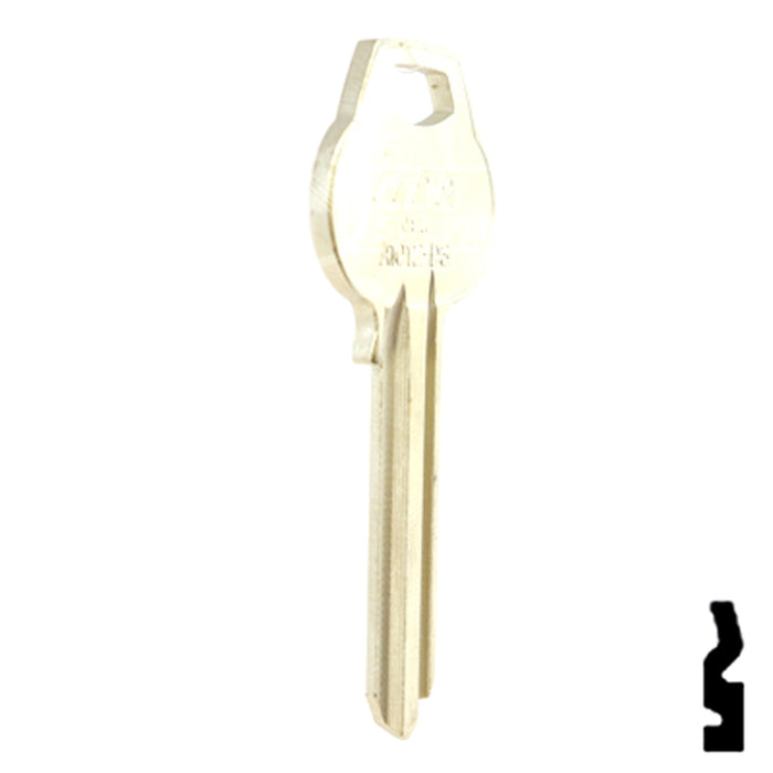 Uncut Key Blank | Corbin Russwin | A1012-D3 Residential-Commercial Key Ilco