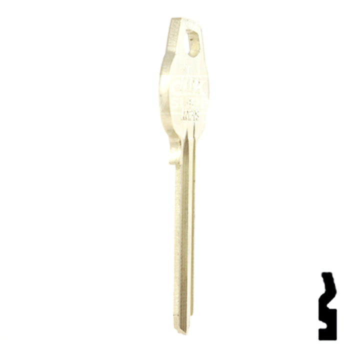 Uncut Key Blank | Corbin Russwin | A1012-D3 Residential-Commercial Key Ilco