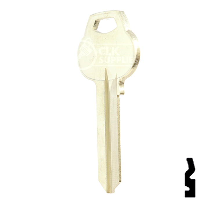 Uncut Key Blank | Corbin Russwin | A1012-D3 Residential-Commercial Key Ilco