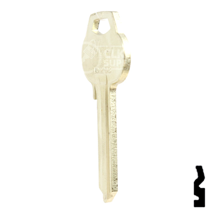 Uncut Key Blank | Corbin Russwin | A1012-D3 Residential-Commercial Key Ilco