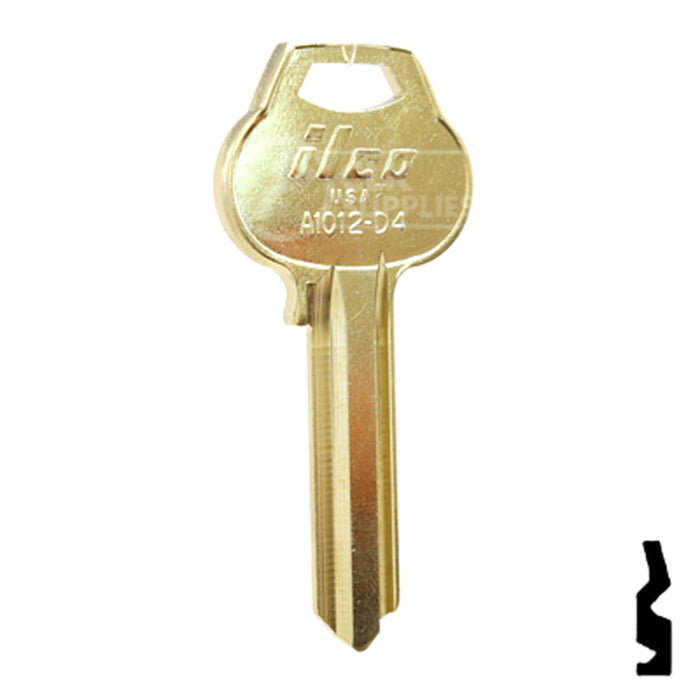 Uncut Key Blank | Corbin Russwin | A1012-D4 Residential-Commercial Key Ilco