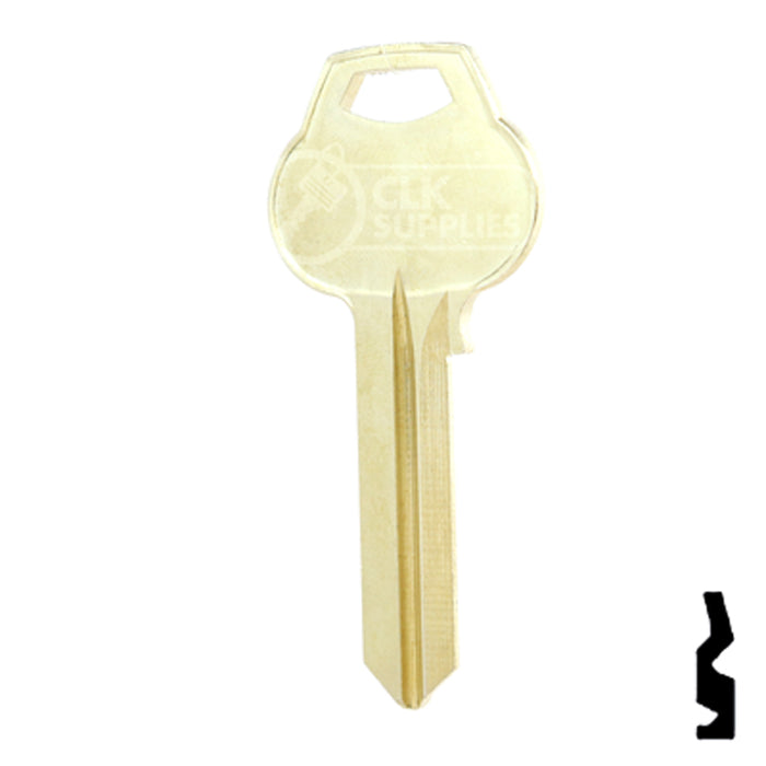 Uncut Key Blank | Corbin Russwin | A1012-D4 Residential-Commercial Key Ilco