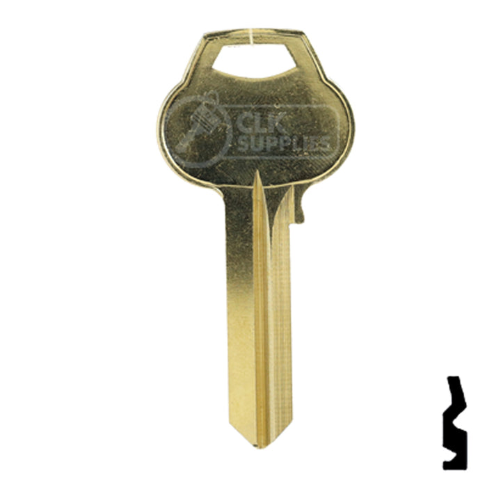 Uncut Key Blank | Corbin Russwin | A1012-D4 Residential-Commercial Key Ilco