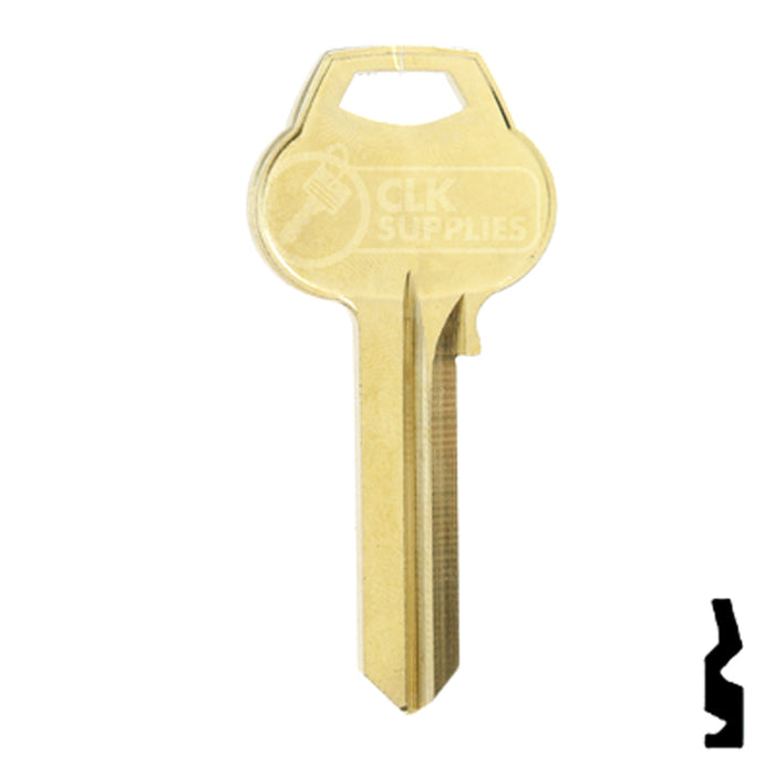 Uncut Key Blank | Corbin Russwin | A1012-D4 Residential-Commercial Key Ilco