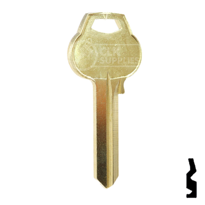 Uncut Key Blank | Corbin Russwin | A1012-D4 Residential-Commercial Key Ilco