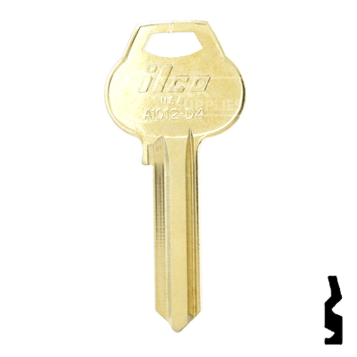 Uncut Key Blank | Corbin Russwin | A1012-D4 Residential-Commercial Key Ilco