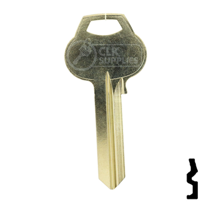 Uncut Key Blank | Corbin Russwin | A1012-D41 Residential-Commercial Key Ilco