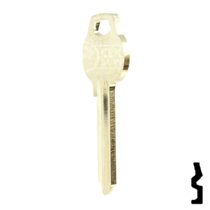 Uncut Key Blank | Corbin Russwin | A1012-D41 Residential-Commercial Key Ilco