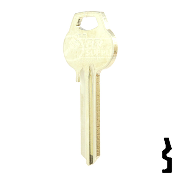 Uncut Key Blank | Corbin Russwin | A1012-D41 Residential-Commercial Key Ilco