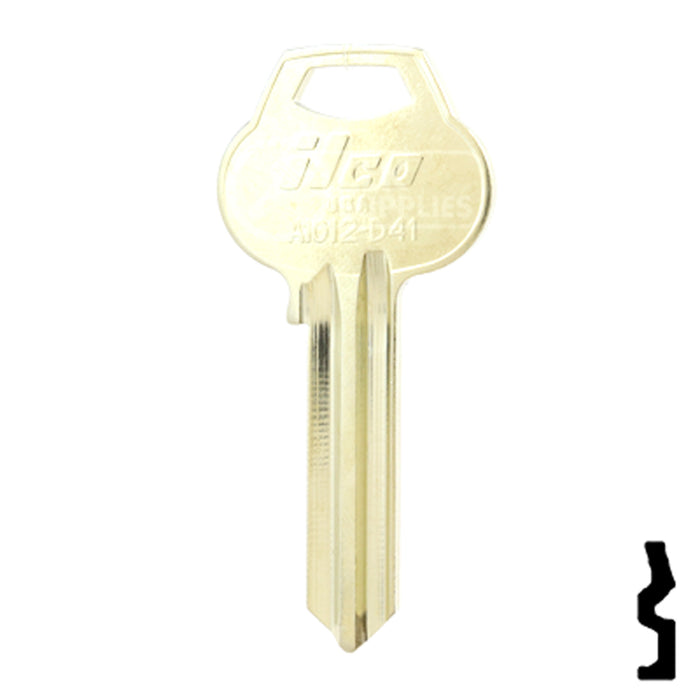 Uncut Key Blank | Corbin Russwin | A1012-D41 Residential-Commercial Key Ilco