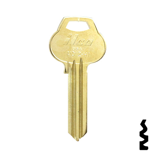 Uncut Key Blank | Corbin Russwin | A1012-H1 Residential-Commercial Key Ilco