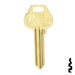 Uncut Key Blank | Corbin Russwin | A1012-H2 Residential-Commercial Key Ilco