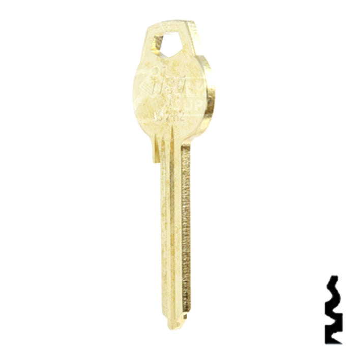 Uncut Key Blank | Corbin Russwin | A1012-H2 Residential-Commercial Key Ilco