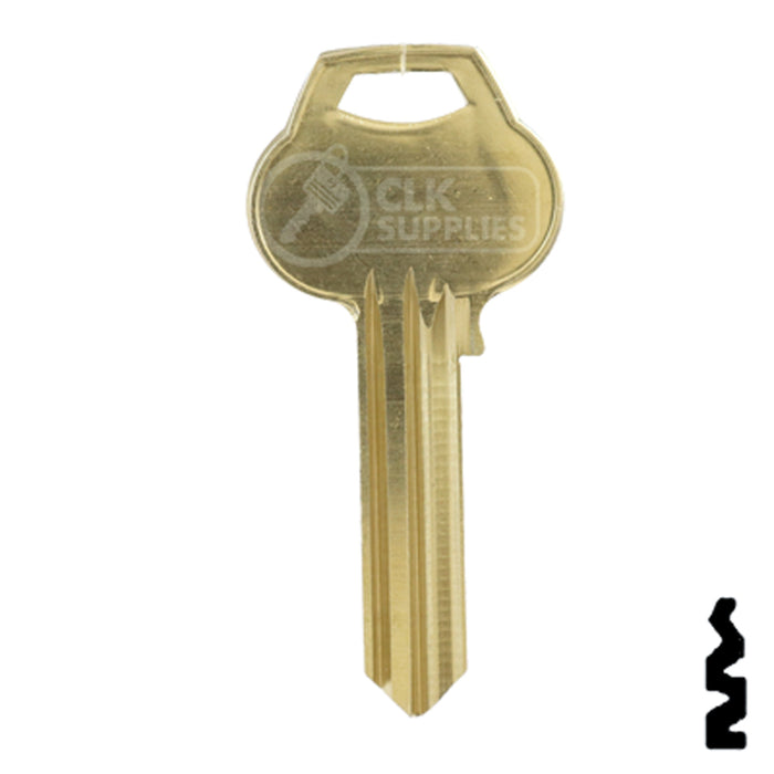 Uncut Key Blank | Corbin Russwin | A1012-H3 Residential-Commercial Key Ilco