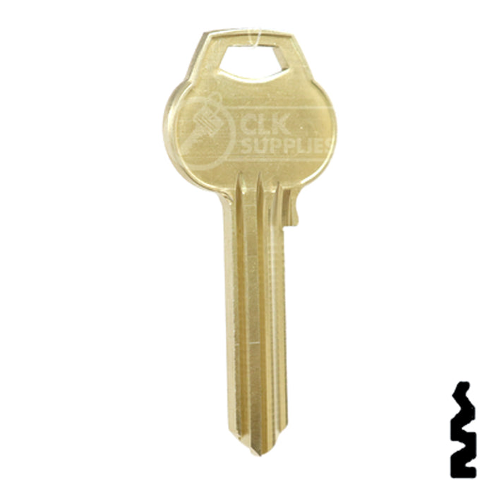 Uncut Key Blank | Corbin Russwin | A1012-H3 Residential-Commercial Key Ilco