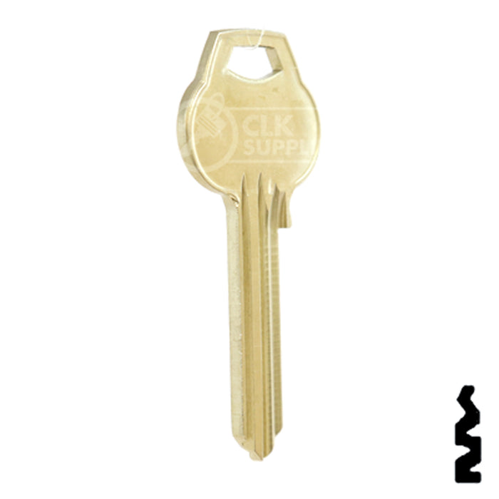 Uncut Key Blank | Corbin Russwin | A1012-H3 Residential-Commercial Key Ilco