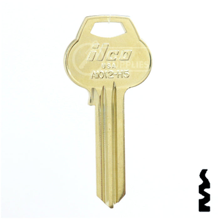 Uncut Key Blank | Corbin Russwin | A1012-H5 Residential-Commercial Key Ilco