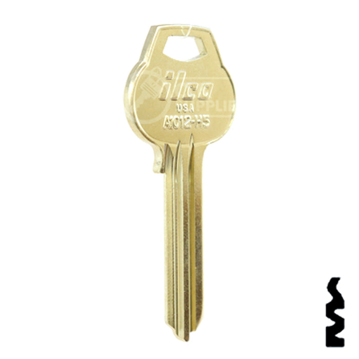 Uncut Key Blank | Corbin Russwin | A1012-H5 Residential-Commercial Key Ilco