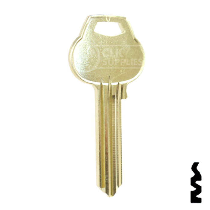 Uncut Key Blank | Corbin Russwin | A1012-H5 Residential-Commercial Key Ilco